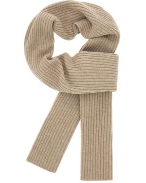 BOGGI Ribbed Scarf - Natural
