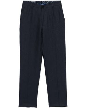 Etro Pantaloni Affusolati - Blu