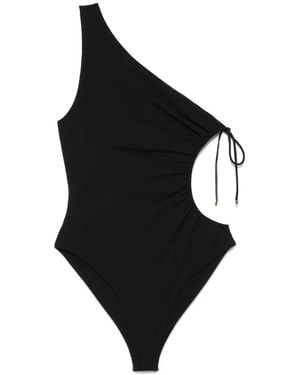 ワンピース水着 SAINT LAURENT LYCRA ONE-PIECE SWIMSUIT one-shoulder swimsuit | Saint Laurent | YSL US
