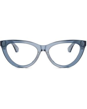 Burberry Brille Im Cat-Eye-Design - Blau