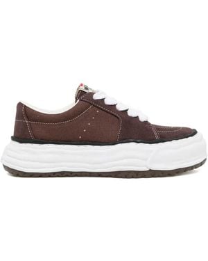 Maison Mihara Yasuhiro Front Lace-Up Trainers - White