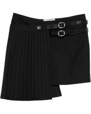 Coperni Minirock mit Gürtel - Schwarz