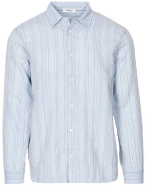 Crossley Camisa A Rayas Verticales - Azul