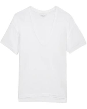 Zadig & Voltaire Marta Short-Sleeve T-Shirt - White