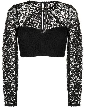 Self-Portrait Blouses - Black