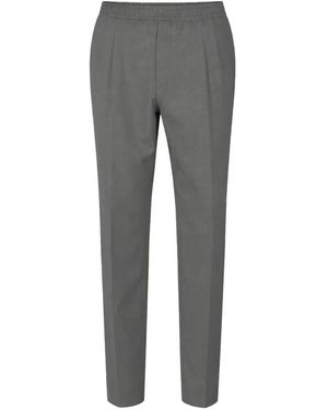 BE ABLE Baddy Mélange-Effect Trousers - Grey