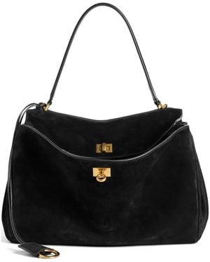 Balenciaga Medium Rodeo Shoulder Bag - Black