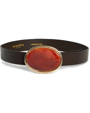 retroféte Dagmar Leather Belt - Brown