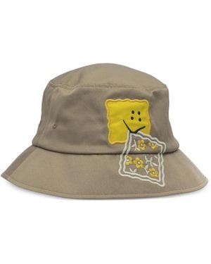 Kapital Peckish Rainbowy Bucket Hat - Green