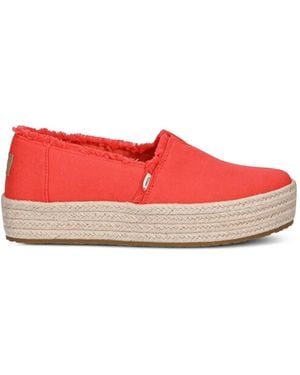 TOMS Valencia Espadrilles - Red