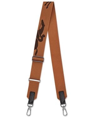 Longchamp Correa ajustable para el hombro - Marrón