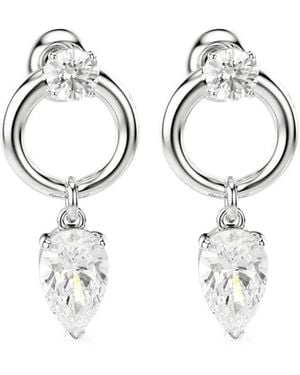 Swarovski Orecchini A Goccia - Bianco