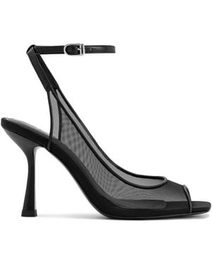 JW PEI 90mm Serenity heeled sandals - Weiß