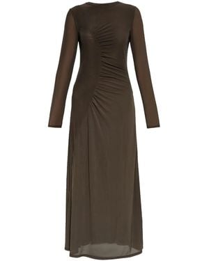 Samsøe & Samsøe Saandrea Maxi Dress - Brown