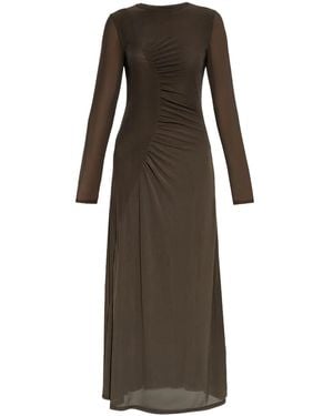 Samsøe & Samsøe Saandrea Maxi Dress - Brown