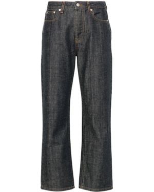 Fabiana Filippi Mid-Rise Cropped Jeans - Grey