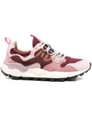 Flower Mountain Yamano 3 Low-Top Trainers - Pink