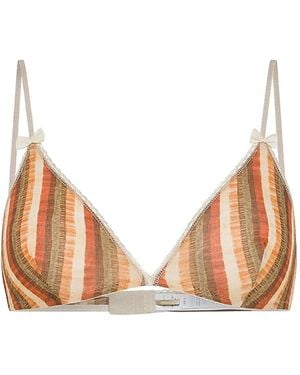 Momoní Amethist Triangle Bra - Natural