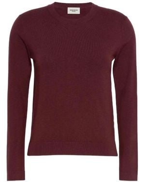 Weekend by Maxmara Sicilia Silk And Wool Yarn Jumper - Red