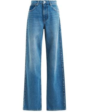 Essentiel Antwerp Crystal-Embellished Jeans - Blue