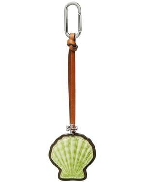 Tory Burch Leather Bag Charm - Green