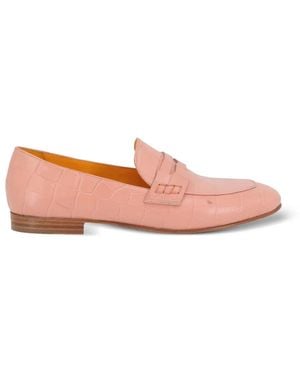 Madison Maison Flat Moc Croc Loafer - Pink