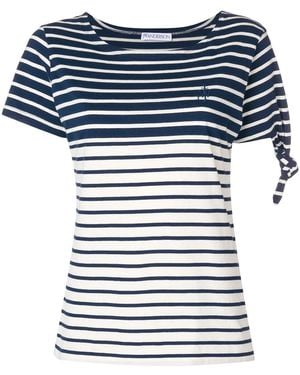 JW Anderson Stripe Knot T-Shirt - Blue