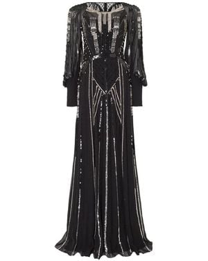 Temperley London Andromeda Gown - Black