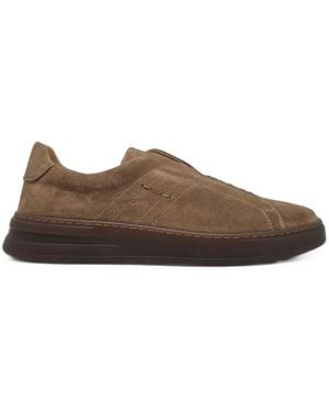 Henderson Slip-On-Sneakers Aus Wildleder - Braun