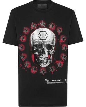 Philipp Plein T-Shirt Skull - Schwarz