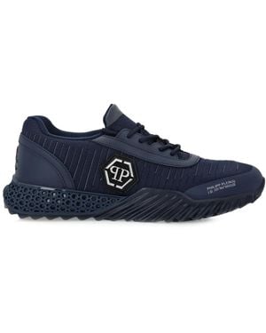 Philipp Plein Runner Hexagon スニーカー - ブルー