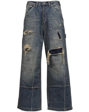 DAIRIKU Vaqueros Con Efecto Envejecido - Azul