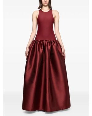 Atu Body Couture Ruffled Maxi Dress - Red