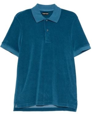 Tom Ford Polo Shirts - Blue