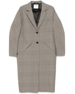 Courreges Manteau Cocoon - Gris