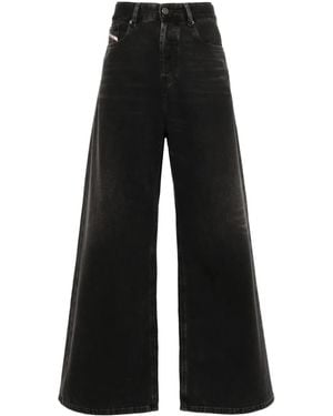 DIESEL D-Sire Wide-Leg Jeans, 1996 - Black