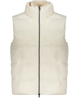 Herno Padded Sleeveless Gilet - White