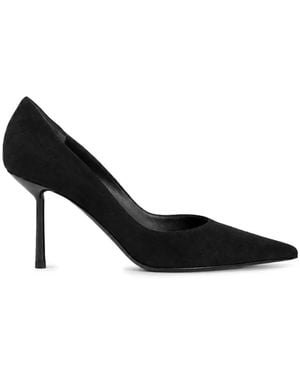 Le Silla Bella Suede Pumps - Black