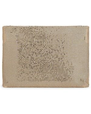 Rabanne Mesh Clutch Bag - Natural
