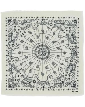 Kujten Small Hachi Astro Printed Bandana - Grey