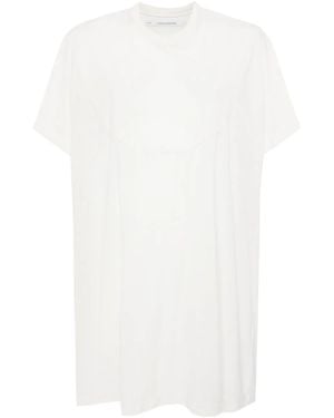 Julius Fein Gestricktes T-Shirt - Weiß