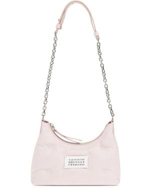 Maison Margiela Kleine Glam Slam Schultertasche - Pink