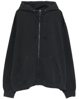 メンズ MM6 by Maison Margiela ジップアップ パーカー グレー | Lyst