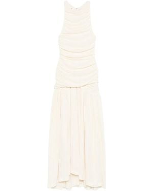 BITE STUDIOS Evidente Shoulder Midikleid - Weiß