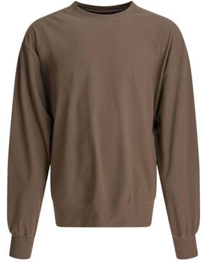 Daiwa Pier39 Long-Sleeve Crew-Neck Sweatshirt - Brown