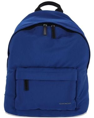 Givenchy Logo-Detail Backpack - Blue