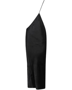 Rick Owens One-Shoulder Dress - Black