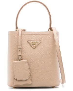 Prada Bolso shopper Panier pequeño - Neutro