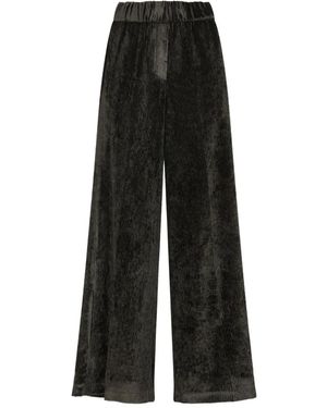 Peserico Fluid Corduroy Trousers - Black