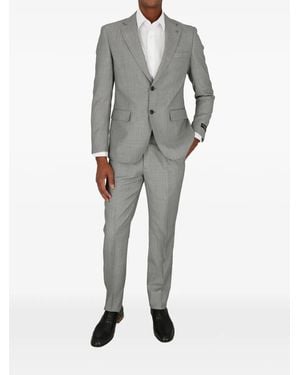 Scotch & Soda Costume À Boutonnière - Grey